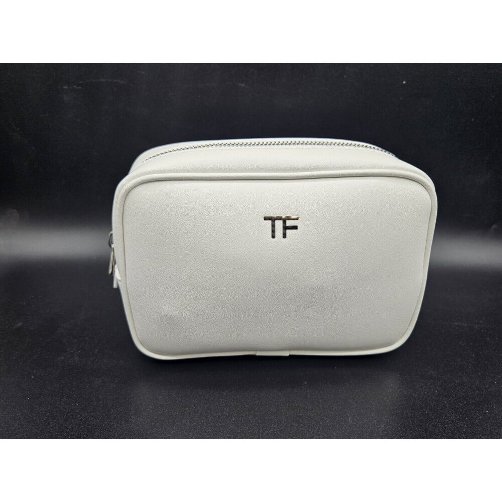 Tom Ford Soleil - White Calf Leather Clutch, Made In Italy. NIB  With Dust Bag